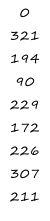 0 321 194 90 229 172 226 307 211